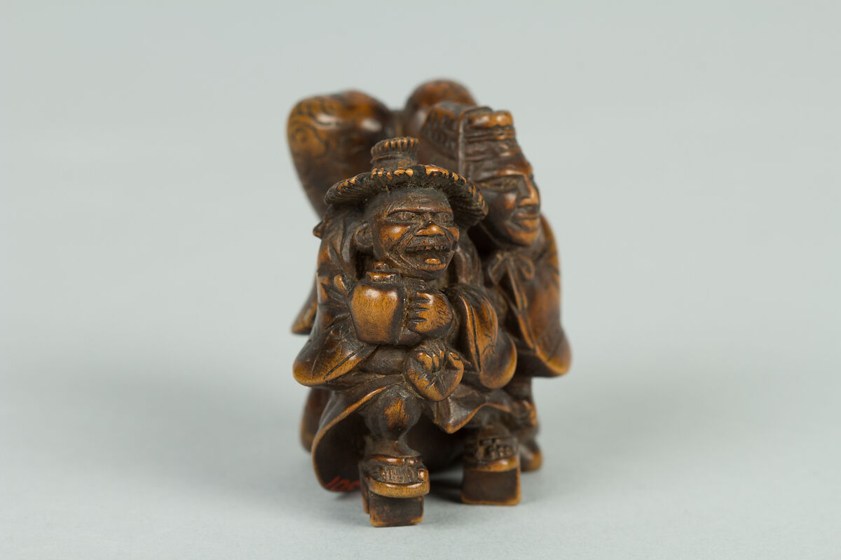 Netsuke, Wood, Japan