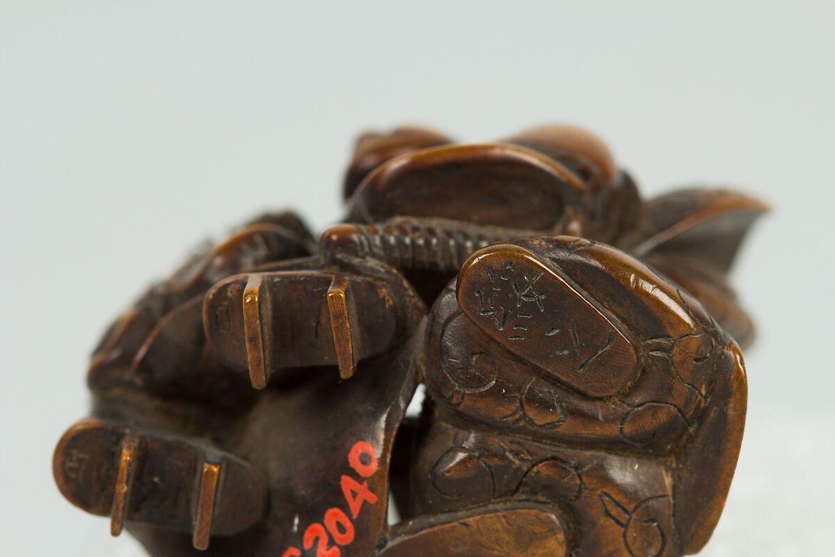 Netsuke, Wood, Japan