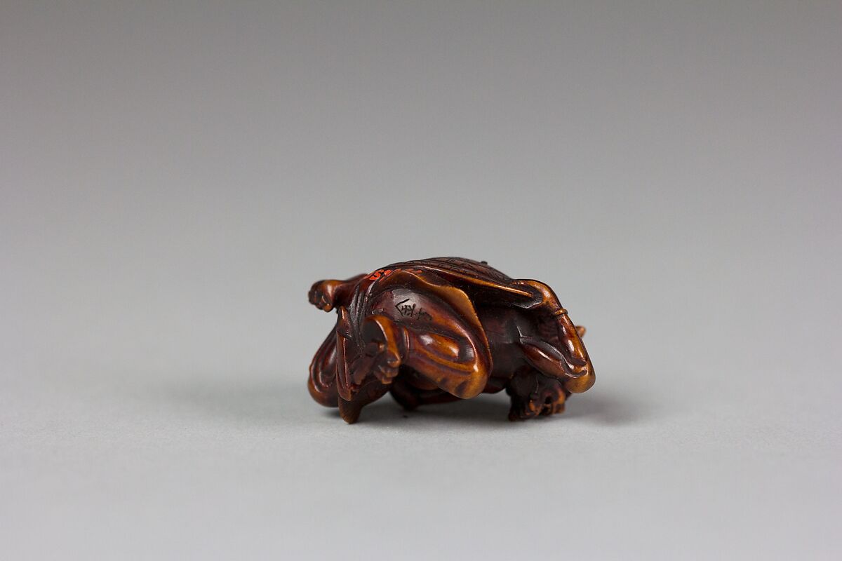 Netsuke of Demon, Wood, Japan