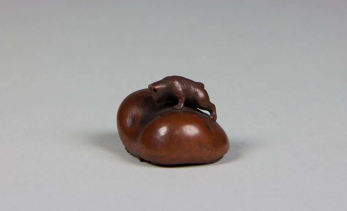 Netsuke, Wood, Japan