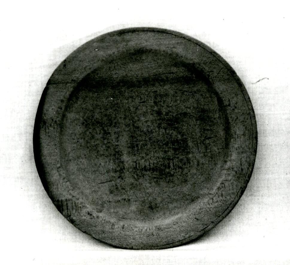 Plate, Wood; Beech 