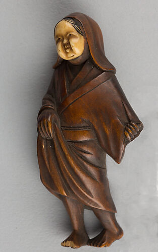 Netsuke of Standing Figure