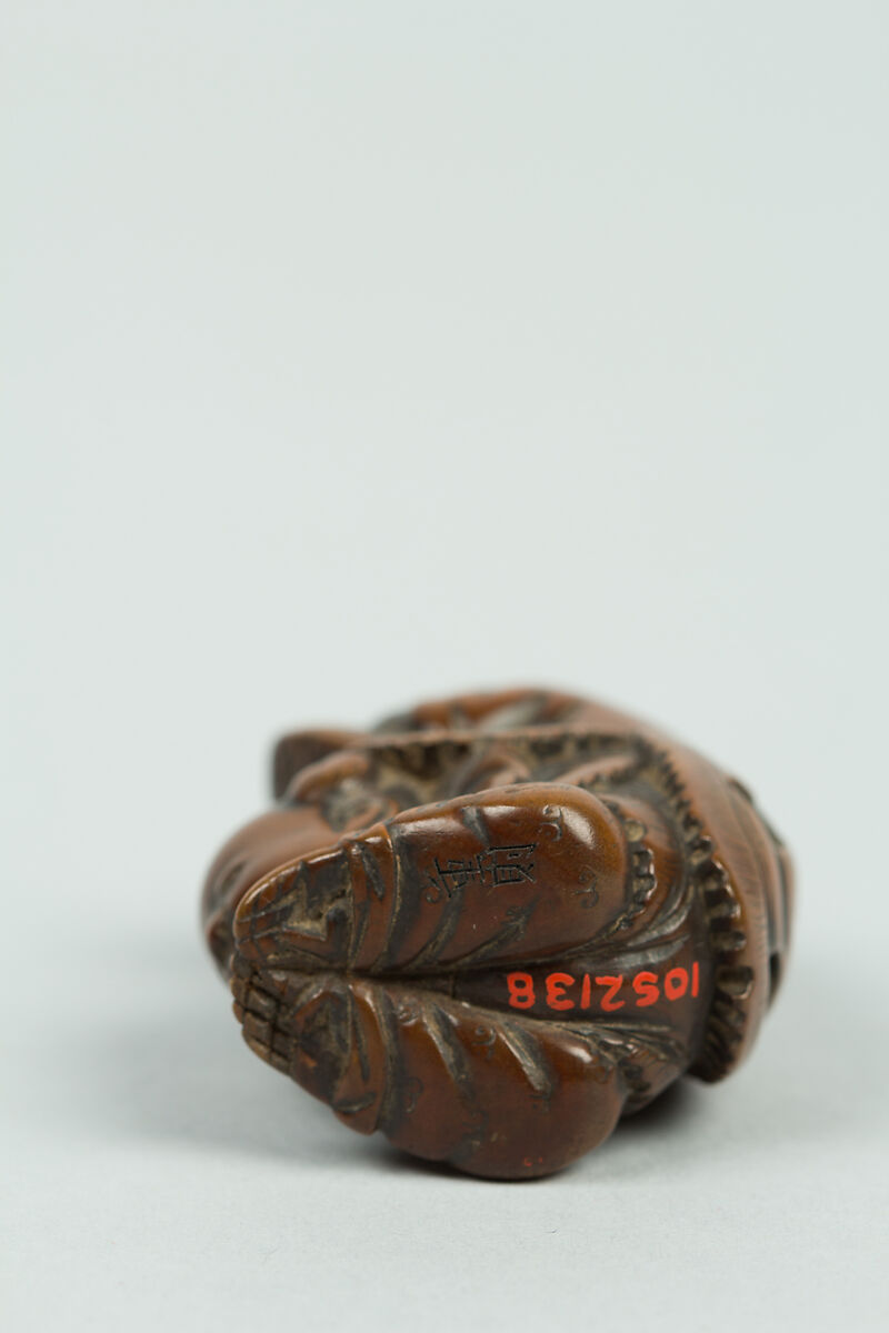 Netsuke of Acrobat, Wood, Japan