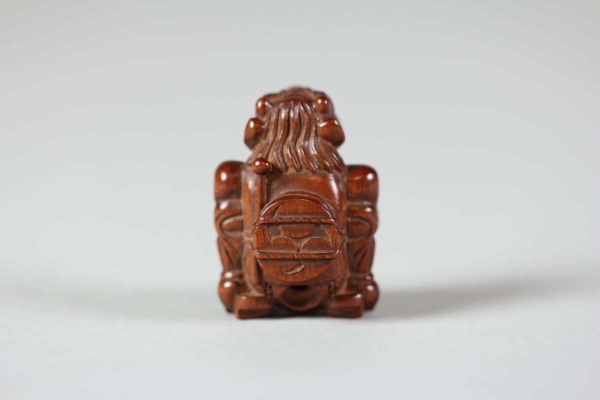 Netsuke of Demon, Wood, Japan