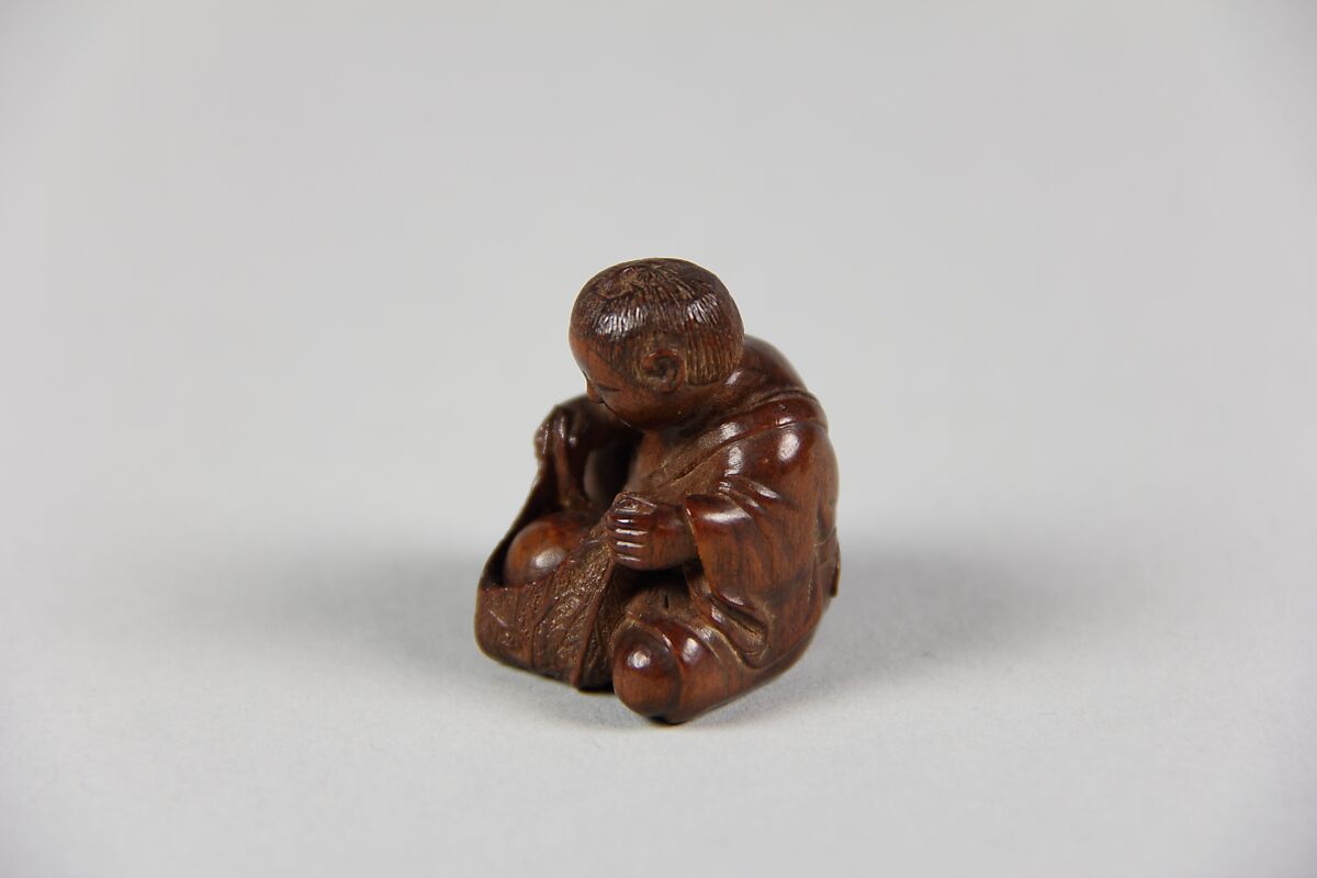 Netsuke, Wood, Japan