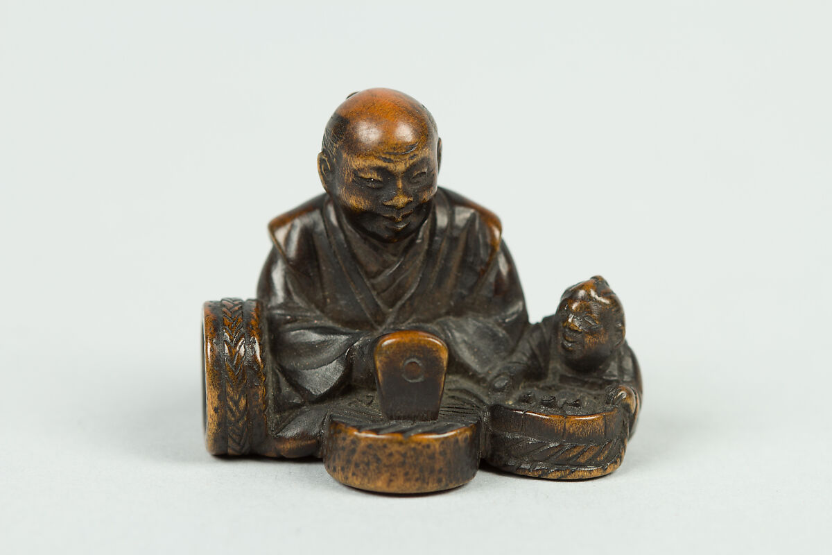 Netsuke, Wood, Japan 