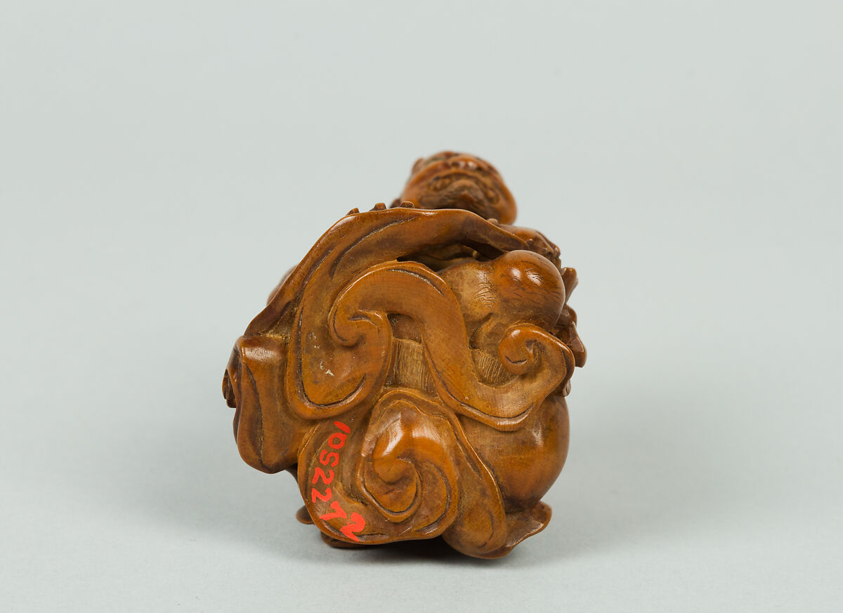 Netsuke of Demon, Wood, Japan