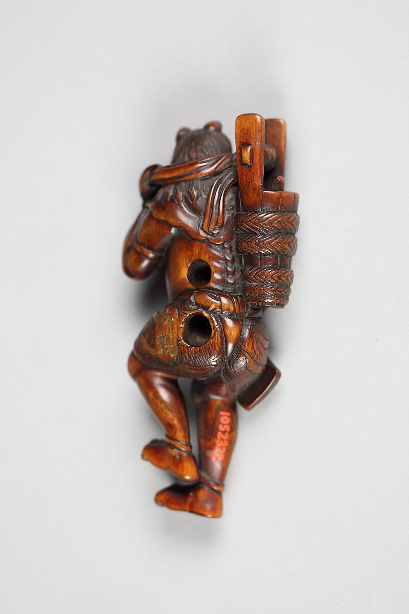 Netsuke of Demon, Wood, Japan