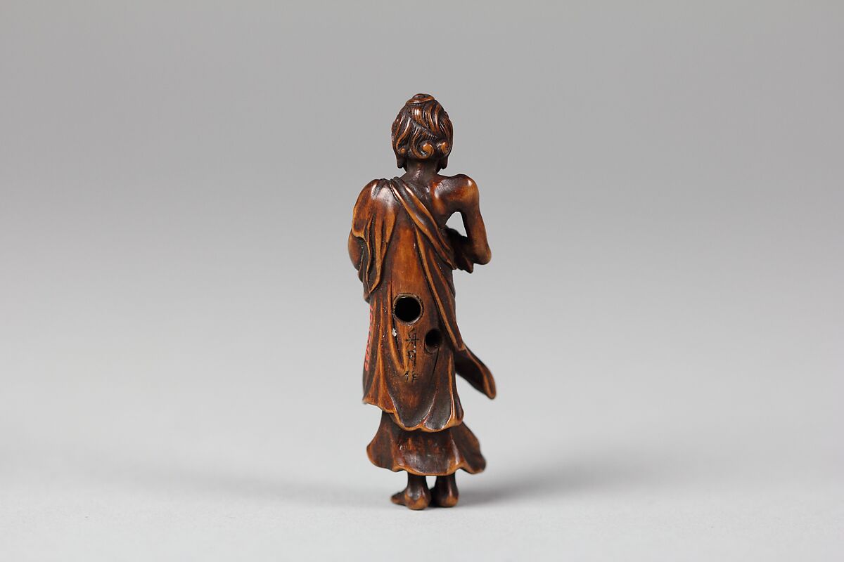 Shakyamuni Descending from the Mountains (Shussan Shaka), Wood, Japan
