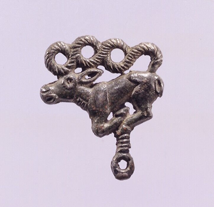 Ornament in the Shape of a Stag, Bronze, Northeast China 