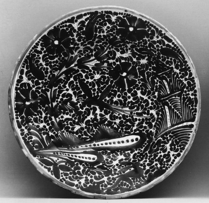 Plate, Earthenware, Mexican
