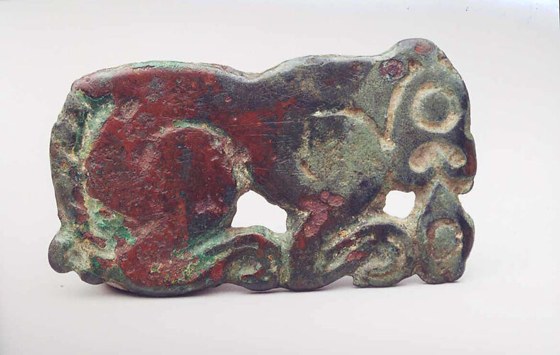 Belt Plaque in the Shape of a Crouching Carnivore