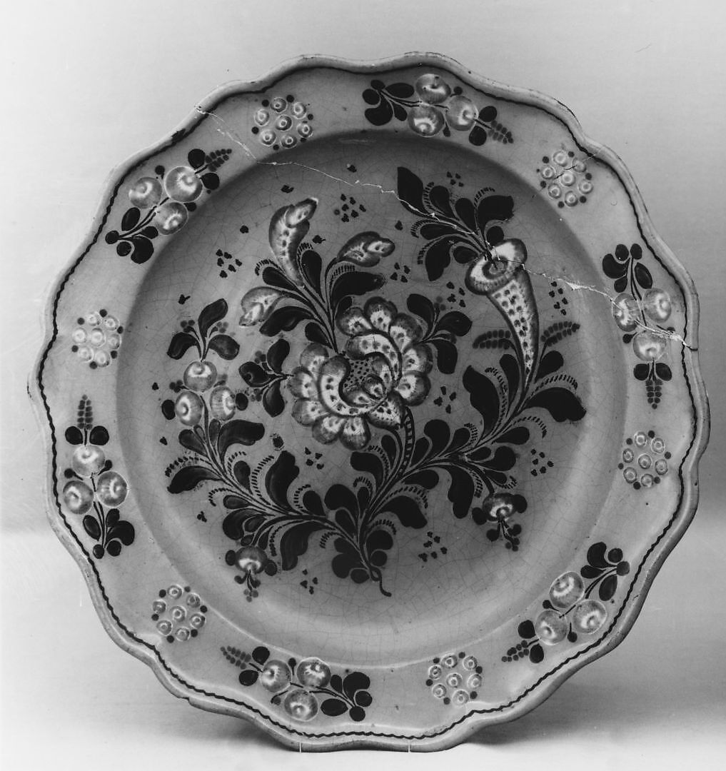 Plate, Earthenware, Mexican 