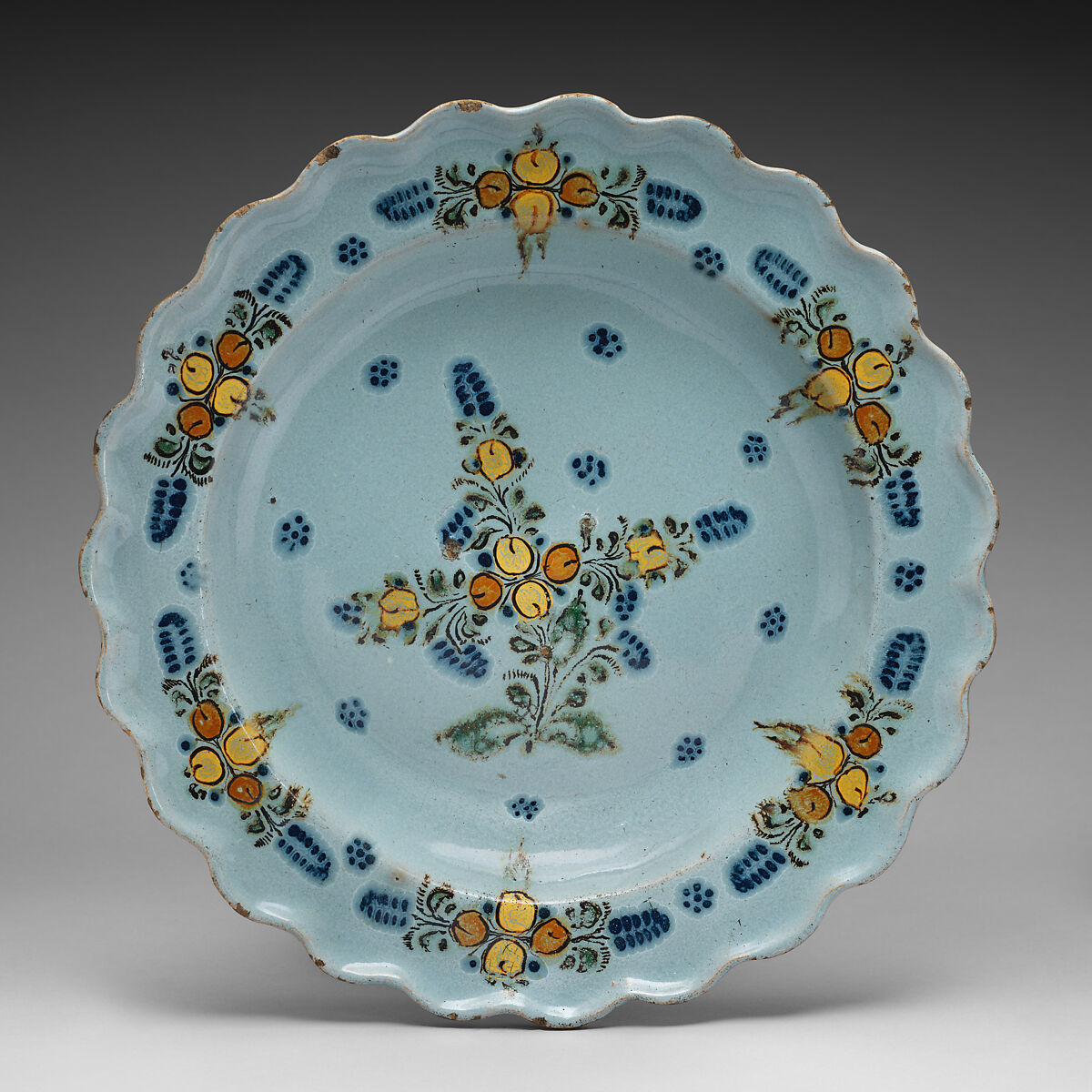 Plate, Earthenware, Mexican 