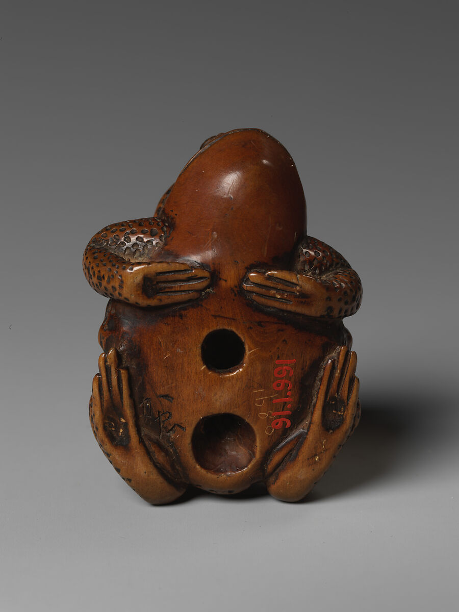 Frog, Wood, Japan