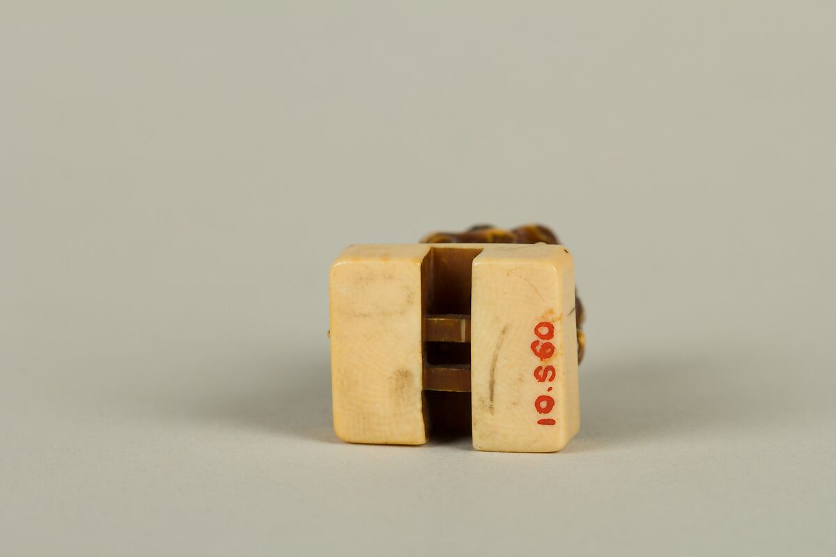 Netsuke of Goat, Ivory, Japan