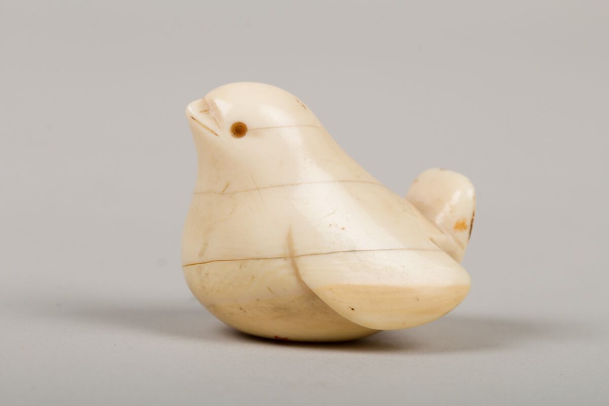 Netsuke of Bird, Ivory, Japan 