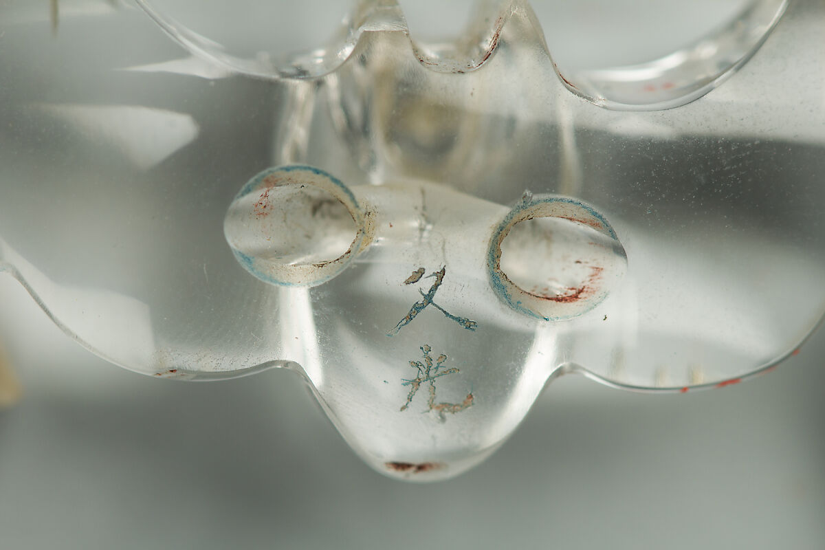 Netsuke of Bat, Rock crystal, Japan