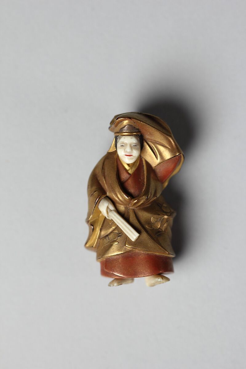 Netsuke, Lacquer and ivory, Japan 