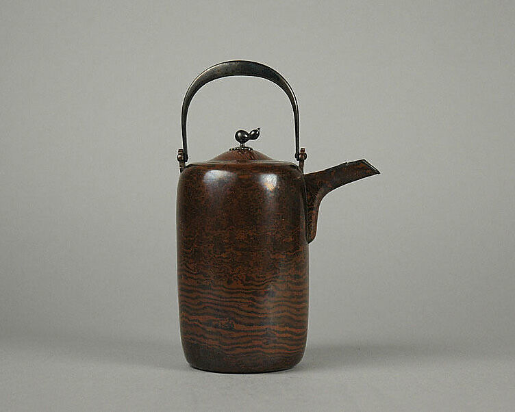 Pot for Wine or Tea, Bronze, Japan