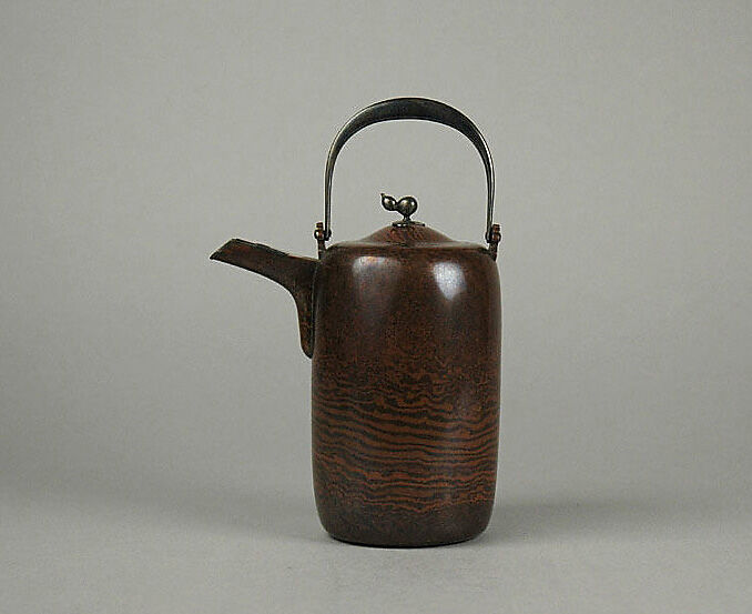 Pot for Wine or Tea, Bronze, Japan
