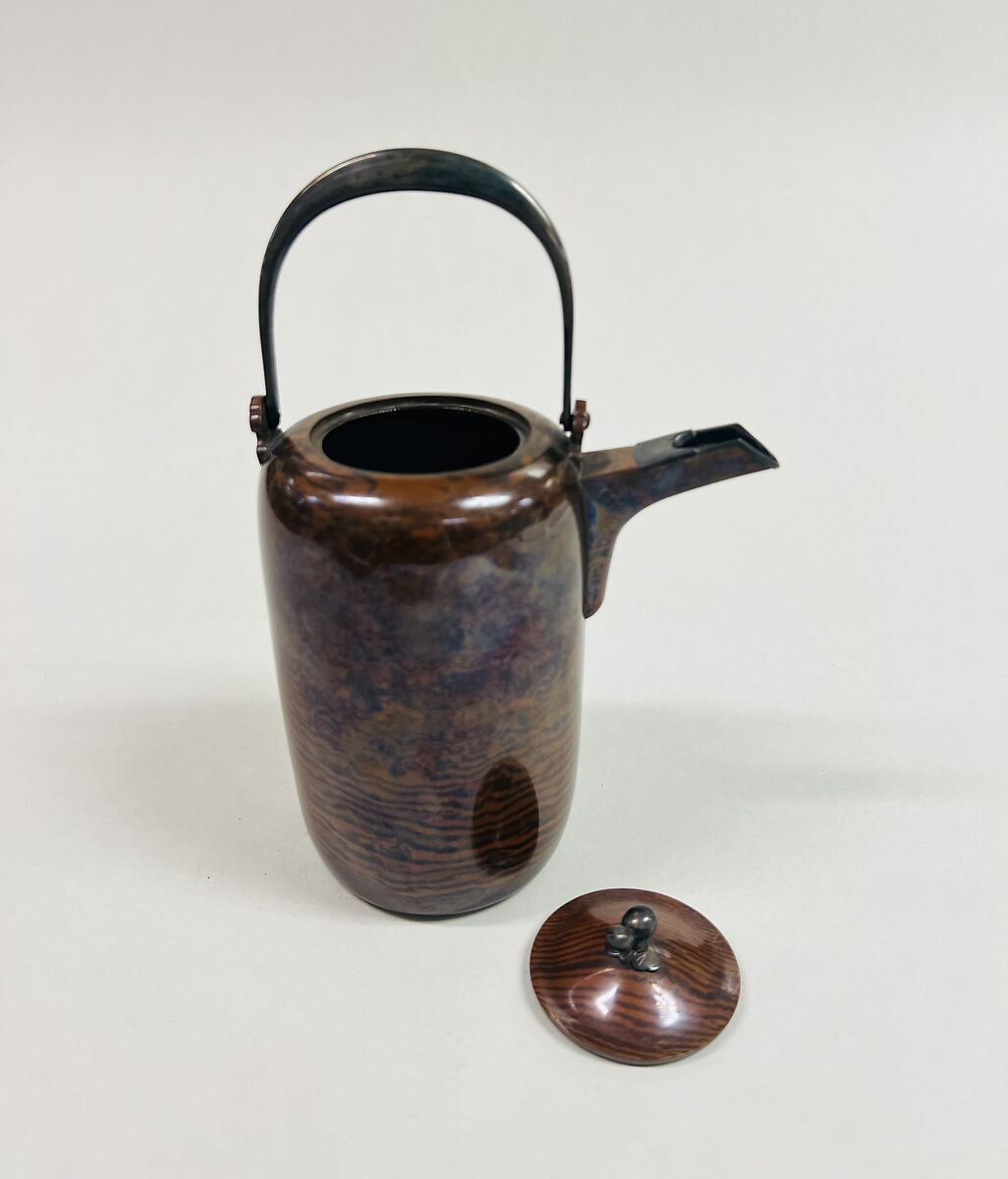 Pot for Wine or Tea, Bronze, Japan