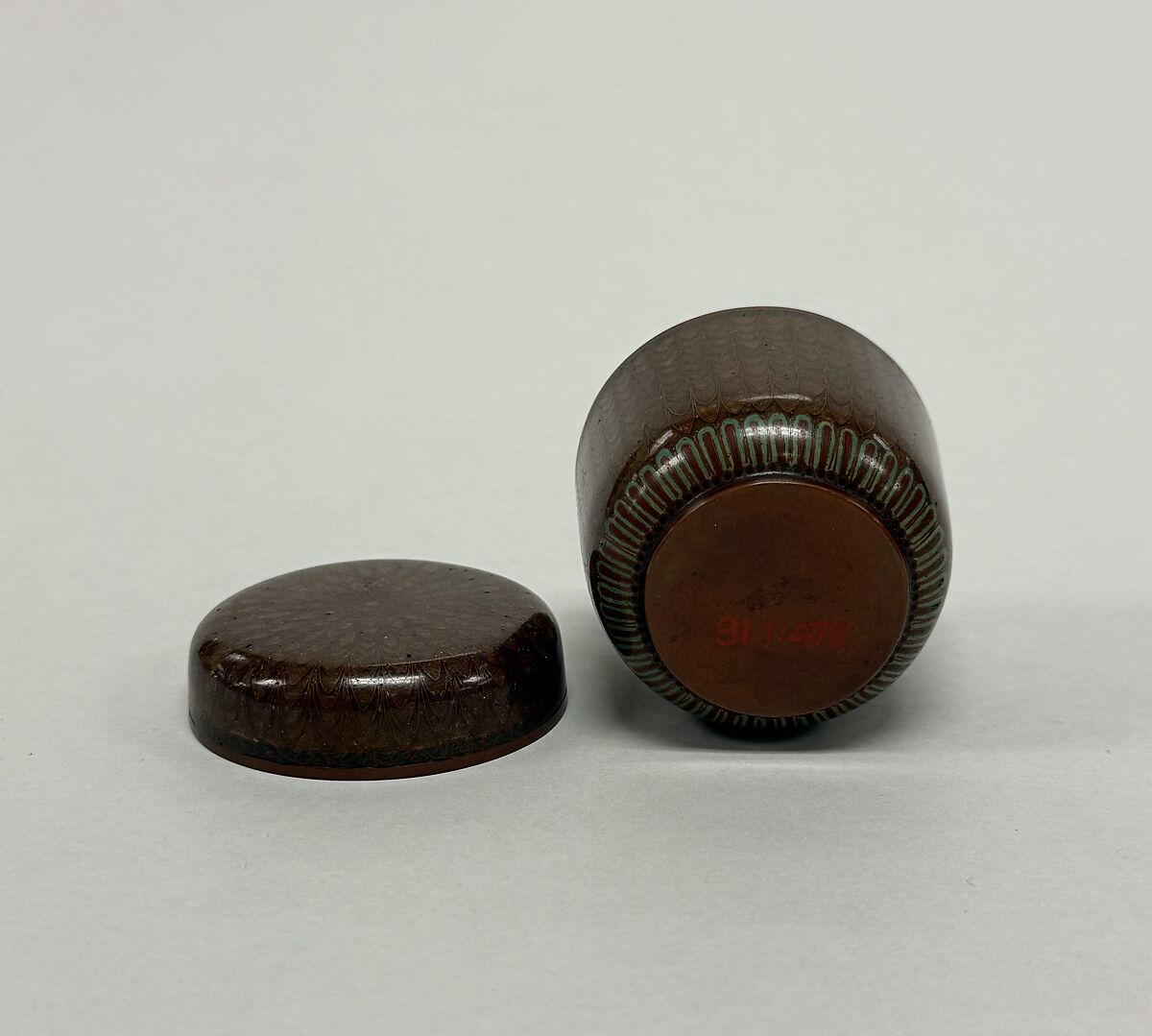 Box and Cover, Bronze, Japan