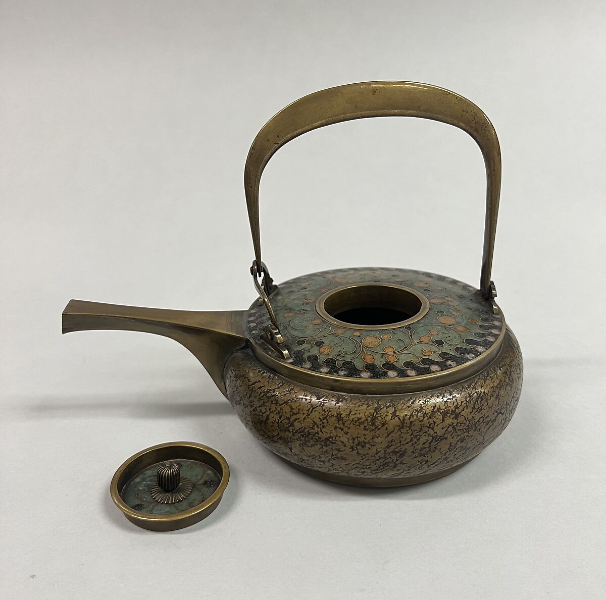 Pot for Wine or Tea, Bronze, Japan