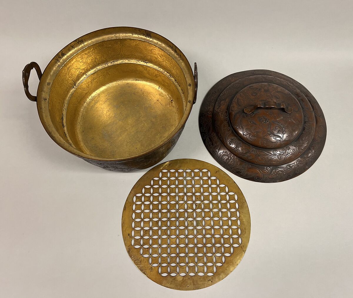 Covered Pan, Bronze, Japan