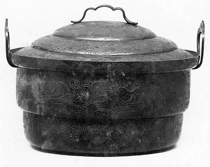 Covered Pan, Bronze, Japan
