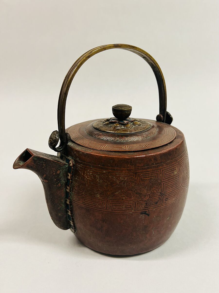 Pot for Wine or Tea, Bronze, Japan 