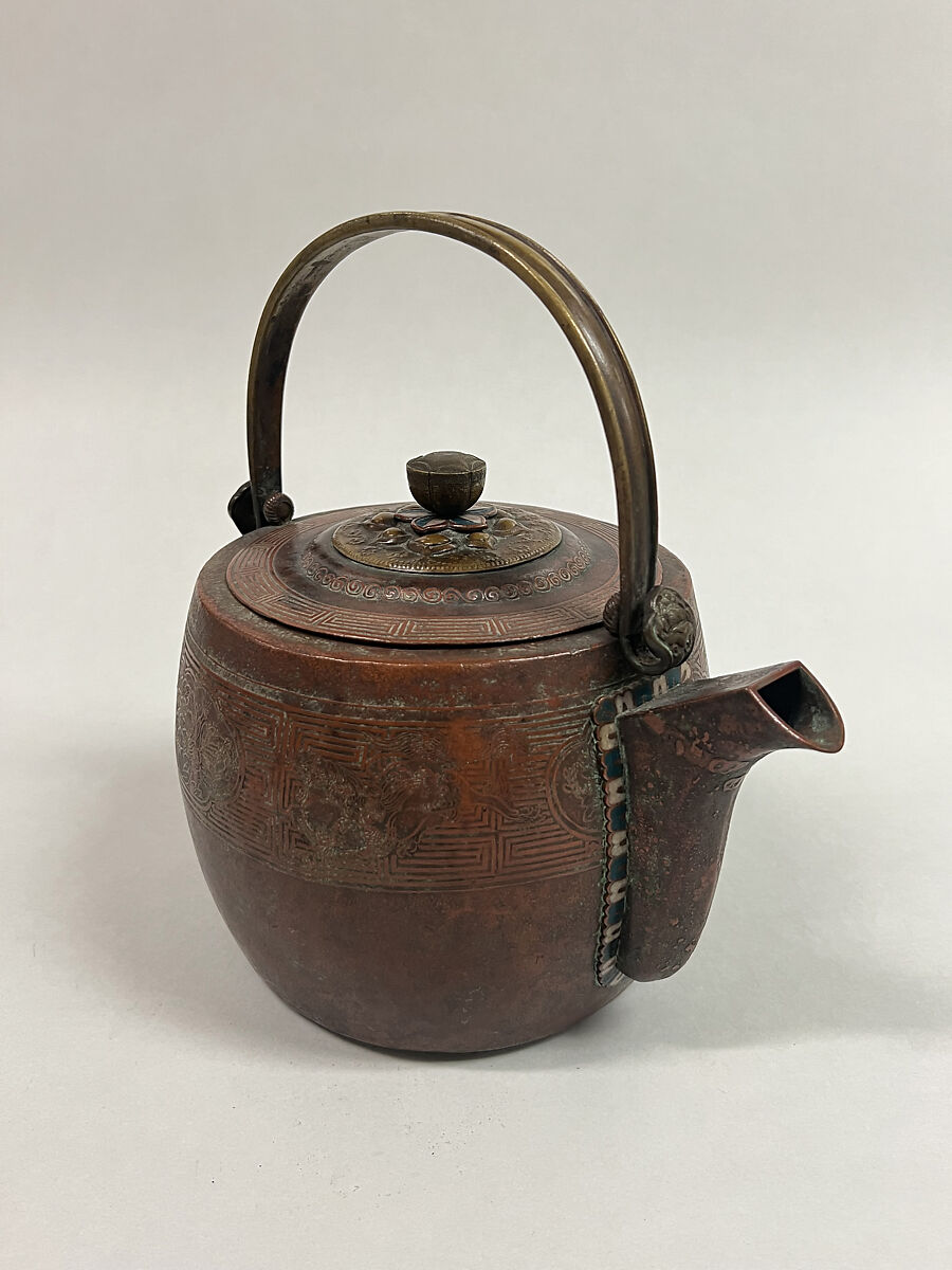 Pot for Wine or Tea, Bronze, Japan