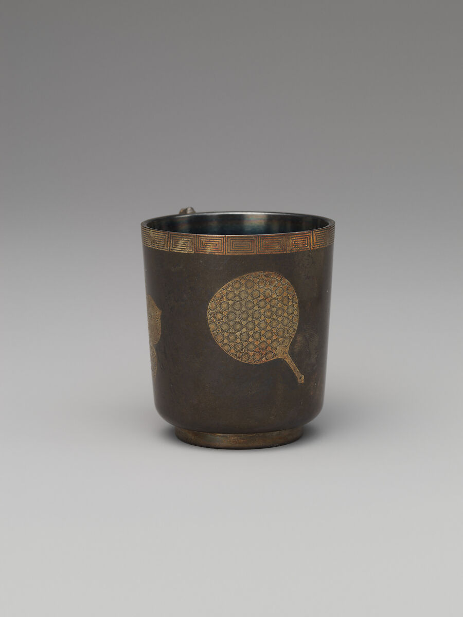 Cup, Silver with gilded details, Japan