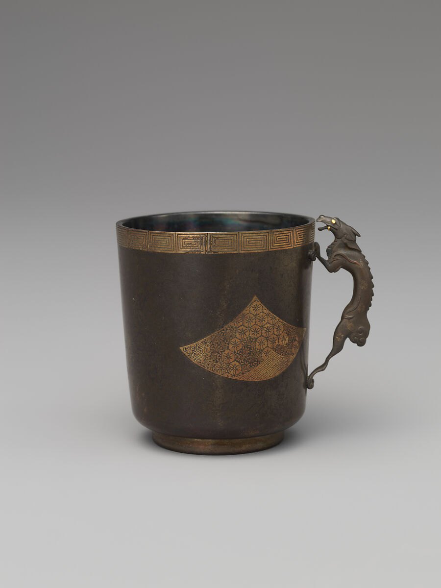 Cup, Silver with gilded details, Japan