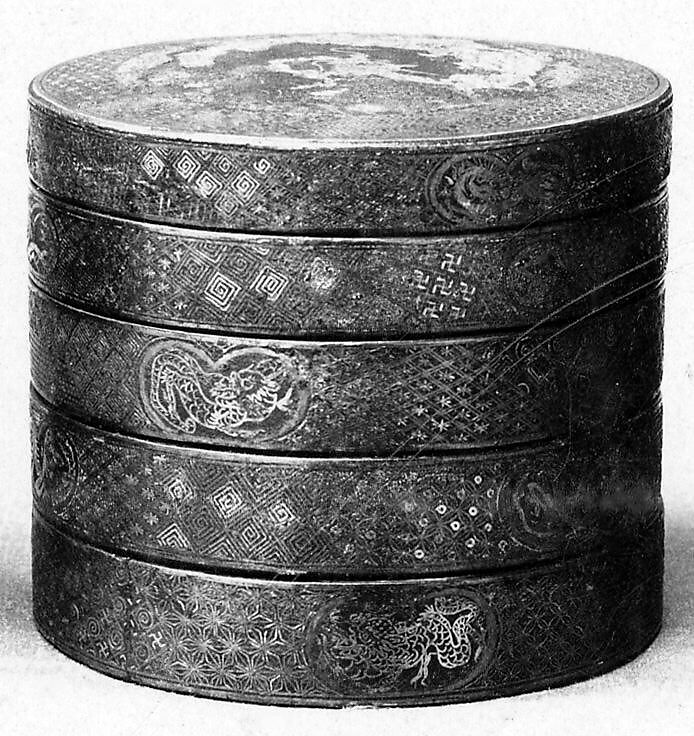 Incense Box, Bronze, Japan