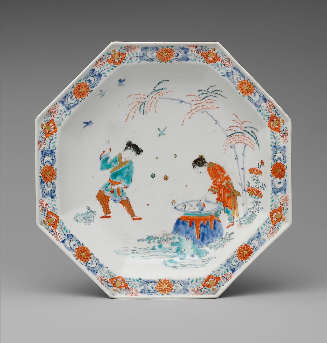 Plate, Porcelain, Japanese 