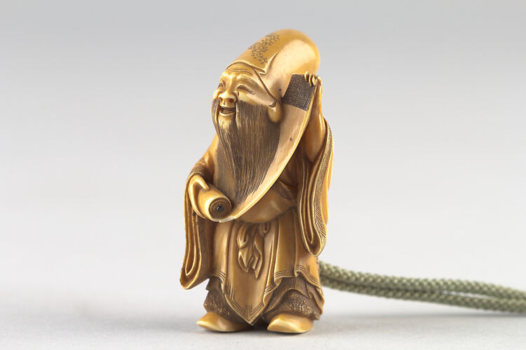 Netsuke of a Chinese sage