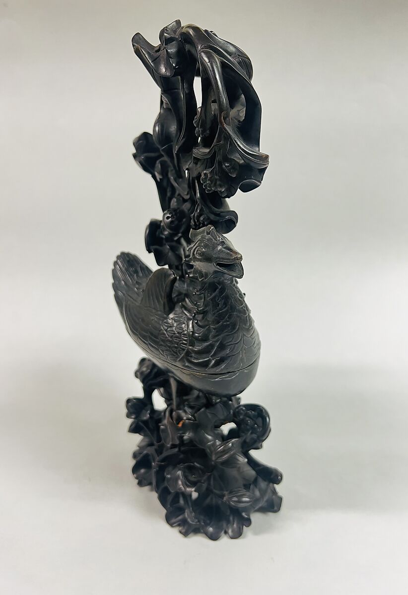 Bowl with cover, Bronze, Japan