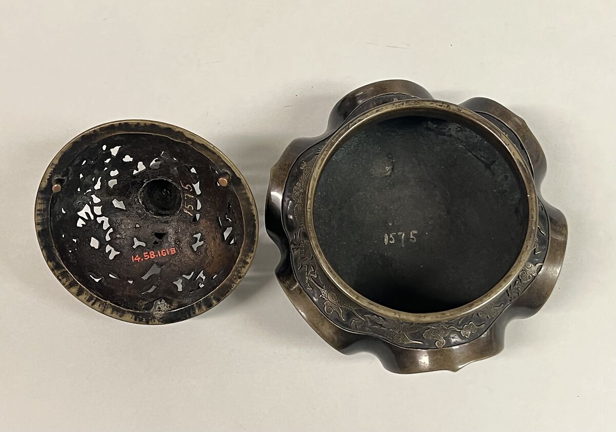 Incense bowl, Bronze, Japan