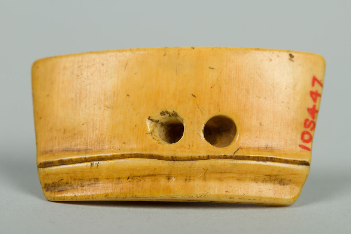 Netsuke of Tiger Lying on a Mat, Ivory, Japan