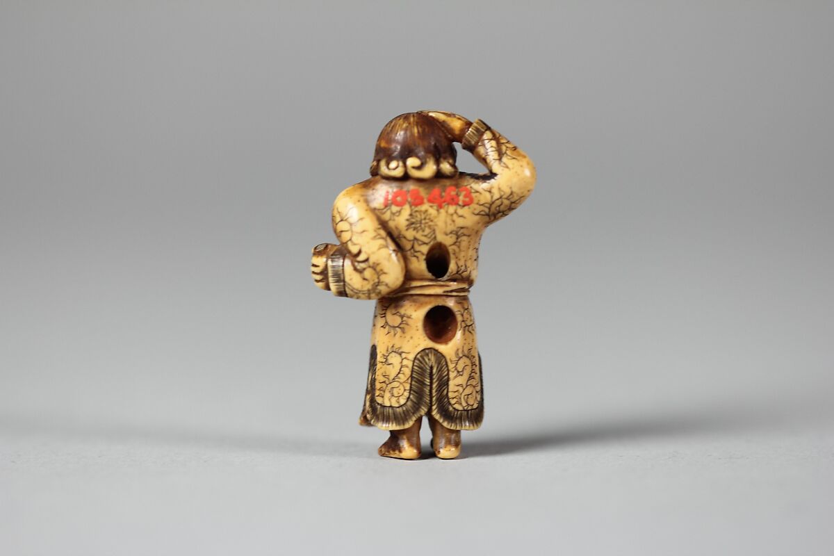 Netsuke of Man, Ivory, Japan