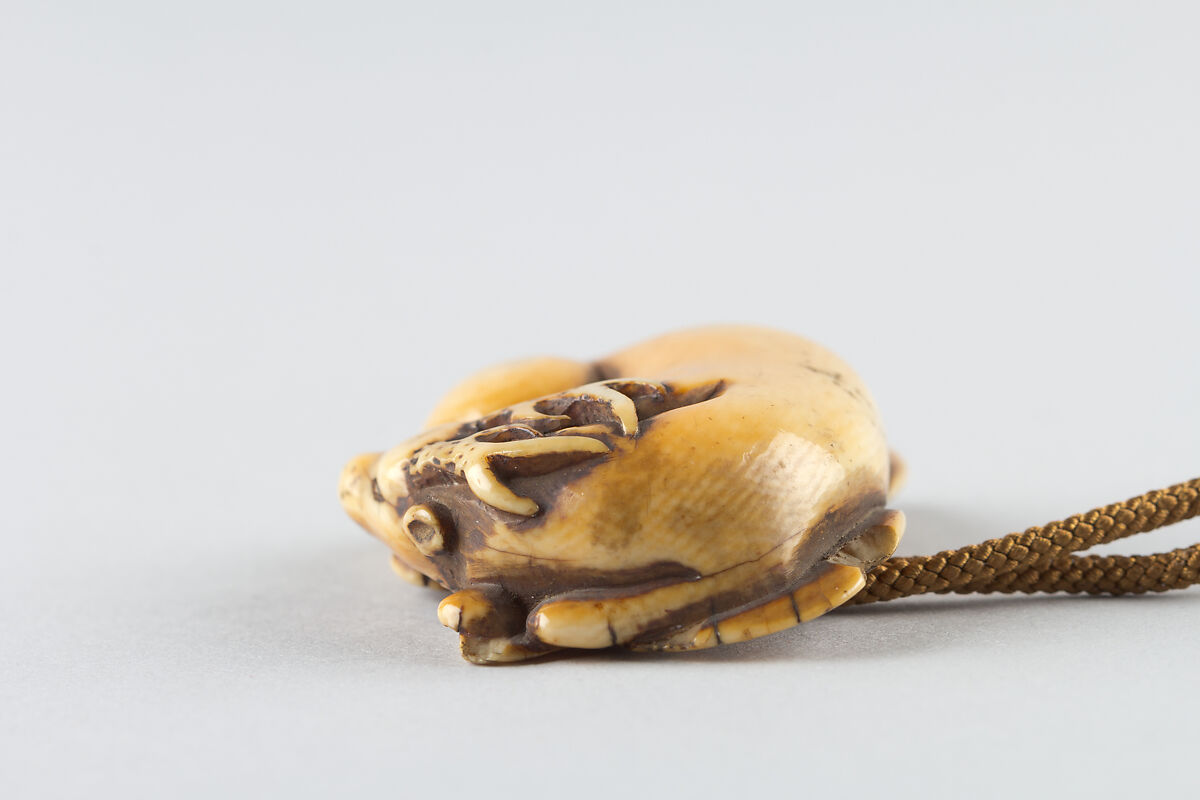 Netsuke in the Shape of a Deer, Ivory, Japan