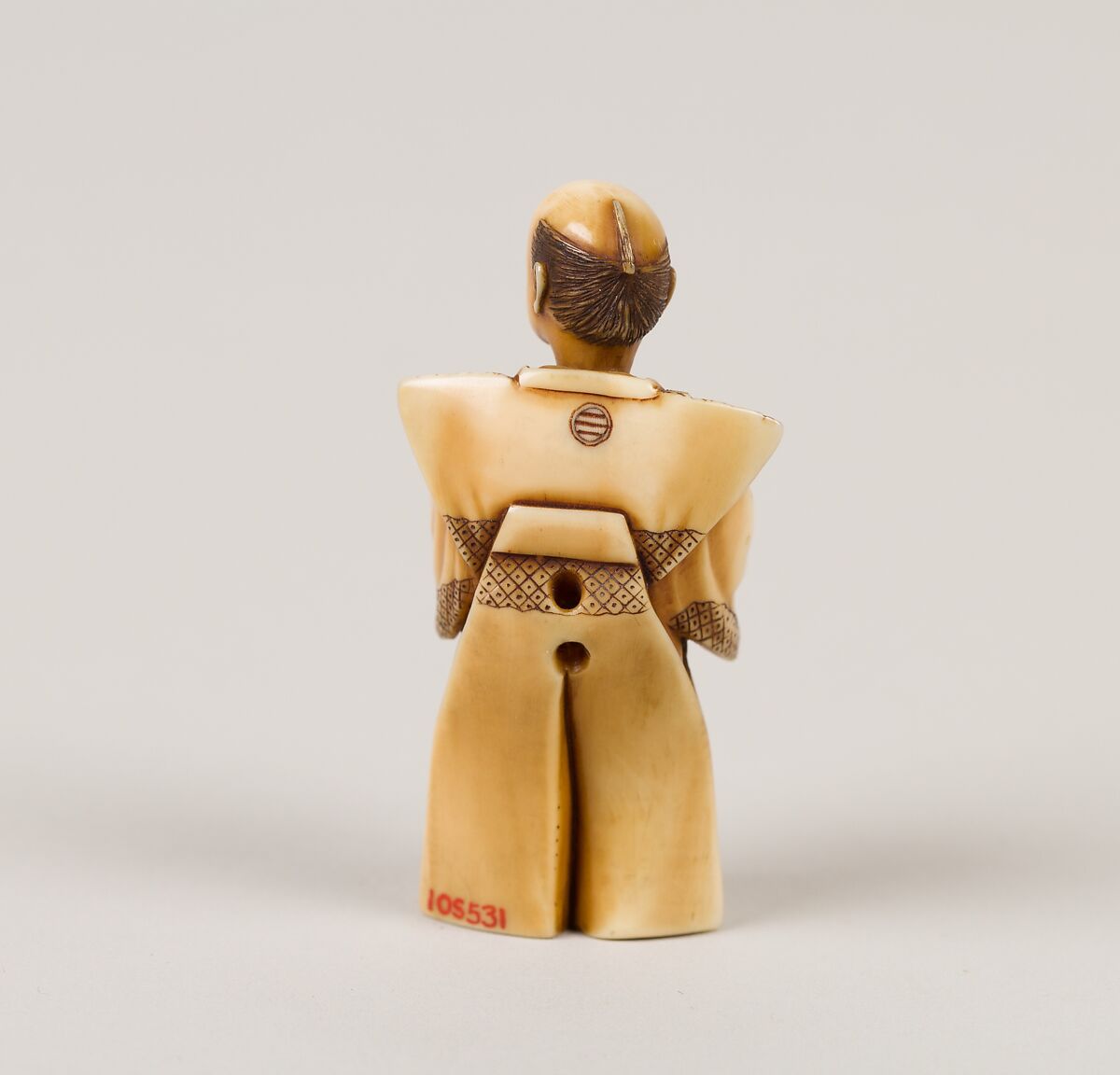 Netsuke of Priest, Ivory, Japan