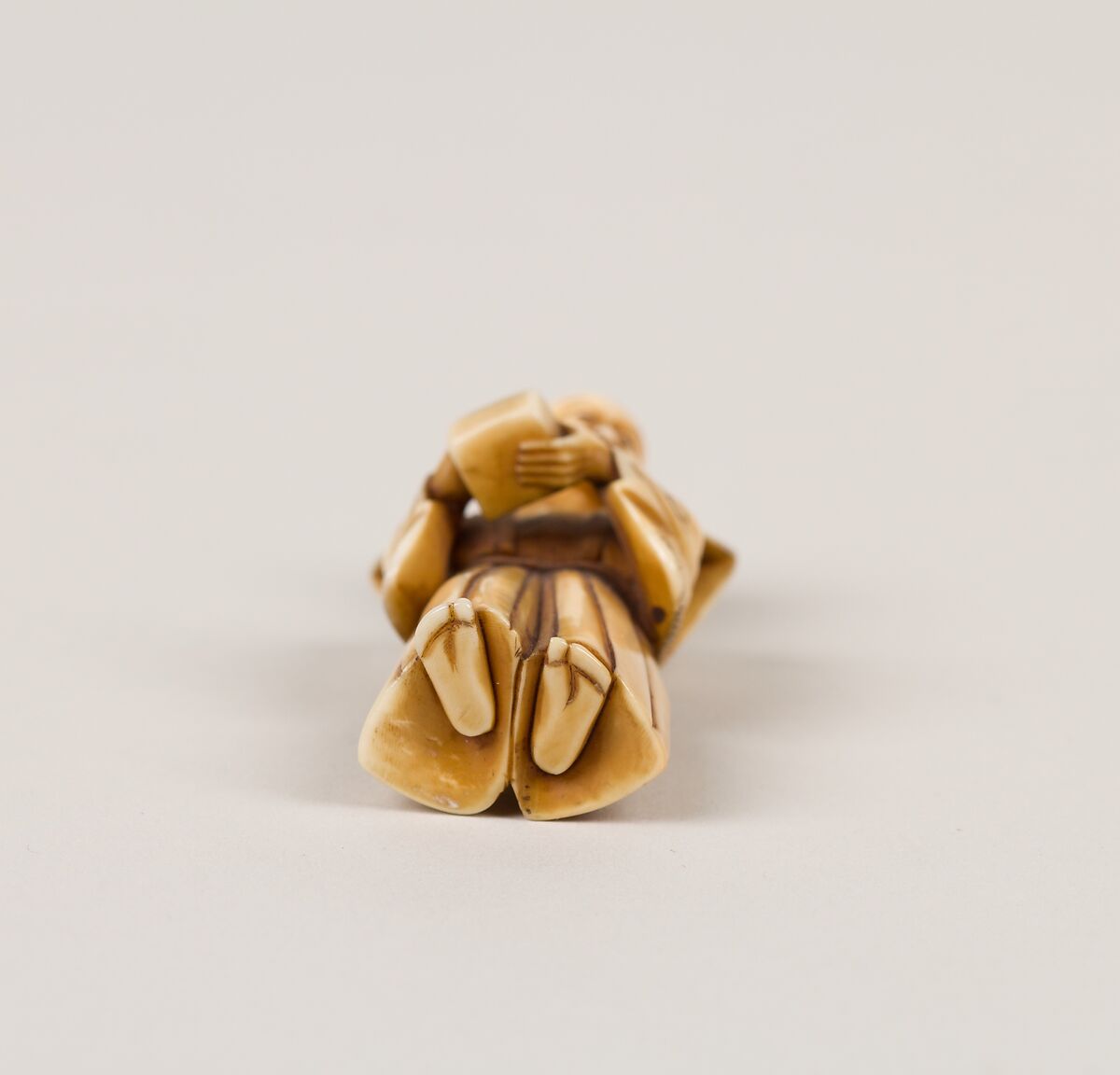 Netsuke of Priest, Ivory, Japan