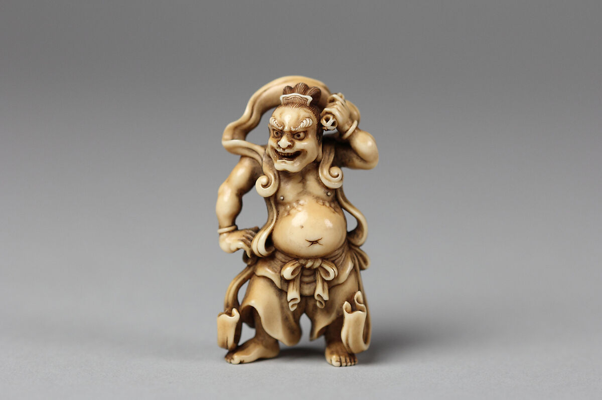 Niō Guardian, Josō, Ivory, Japan 