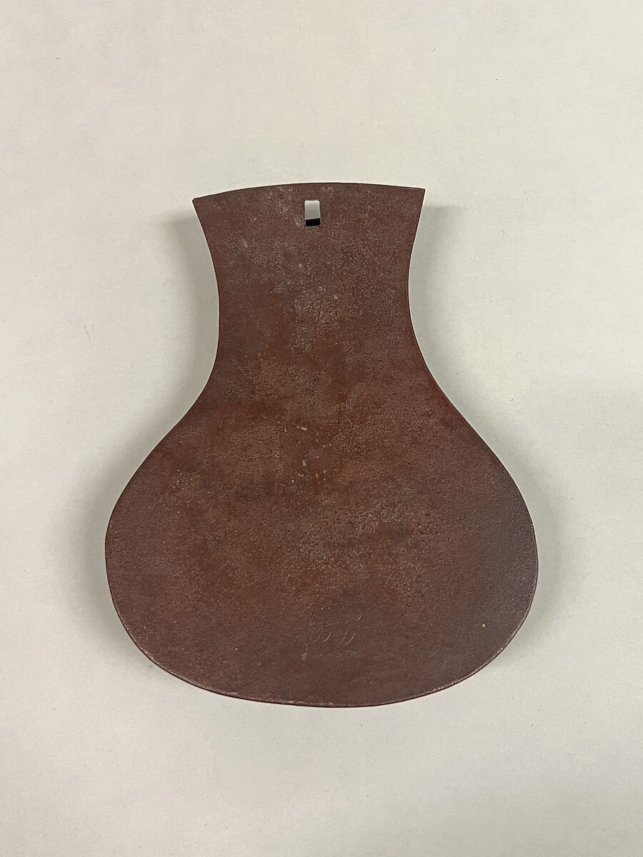 Hanging vase, Hammered iron, Japan