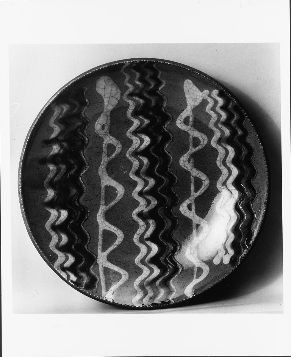 Plate, Earthenware; Redware, American 