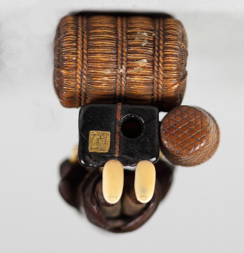 Netsuke, Ivory and wood, Japan