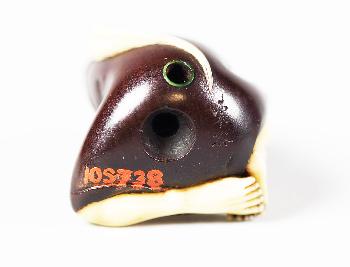 Netsuke, Ivory and wood, Japan