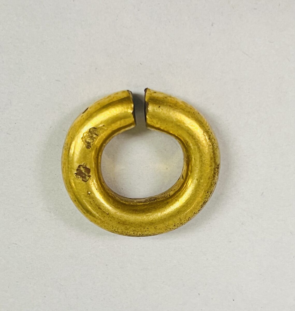 Earring, Gilt bronze, Japan